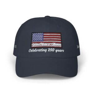 United States 250 Celebration Cap — American Flag Embroidered Baseball Hat
