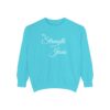 My Strength is in Jesus Garment-Dyed Sweatshirt - Image 13